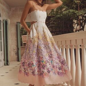 Zimmermann Jude scalloped dress